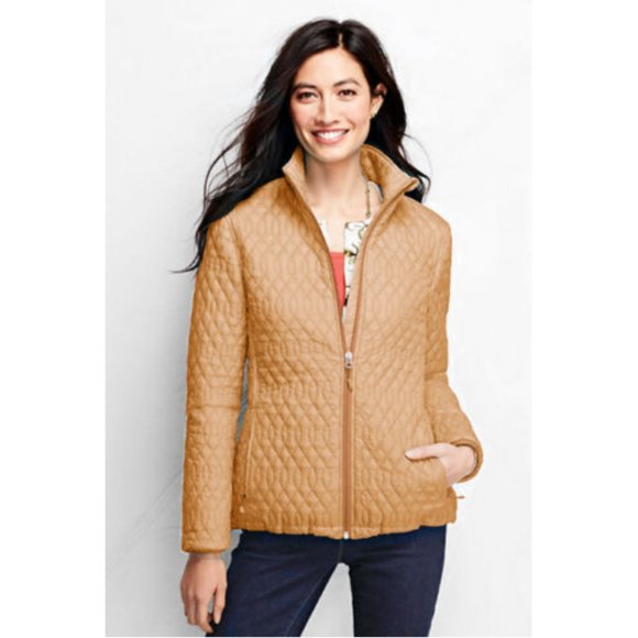 Lands' End Jackets & Blazers - Lands’ End PrimaLoft Quilted Down Jacket - XL Petite